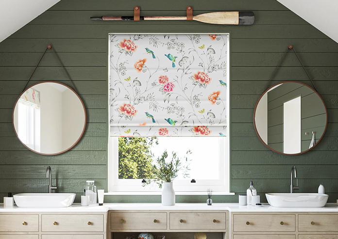 Borneo, Orchid - Twist&Fit Roman Blind - Image 3